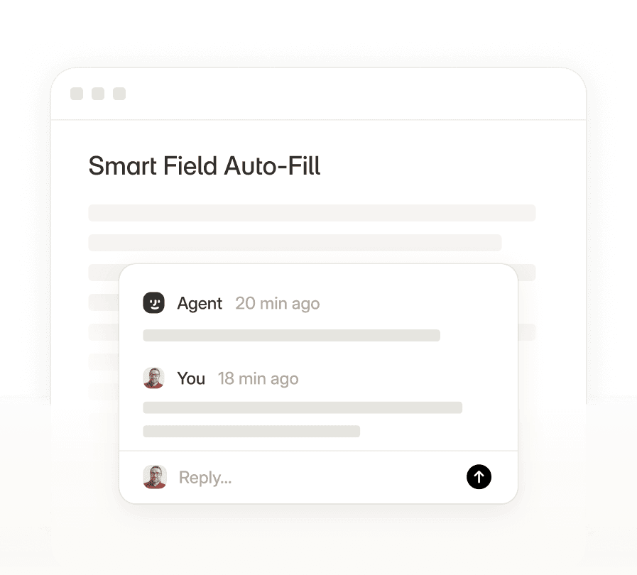 Align step — team and agents synced on a shared product canvas